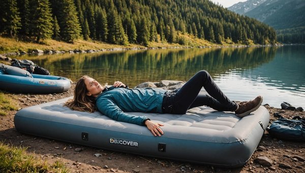 Découvrez le matelas pneumatique 1 place idéal pour vos aventures